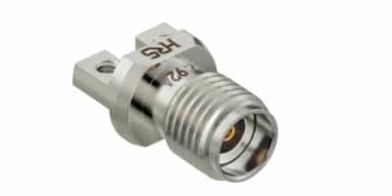 Hirose Electric RF Test Connector Supports up to 43.5 GHz in the 5G 39 GHz band.